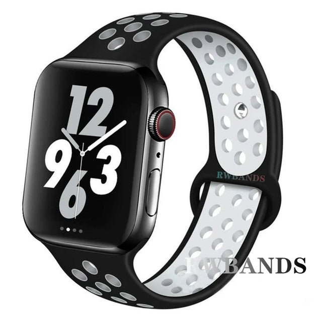 Sport Strap for Apple Watch Series 3–10 & Ultra (38–49MM, Breathable Band) - Sales Gear Tech