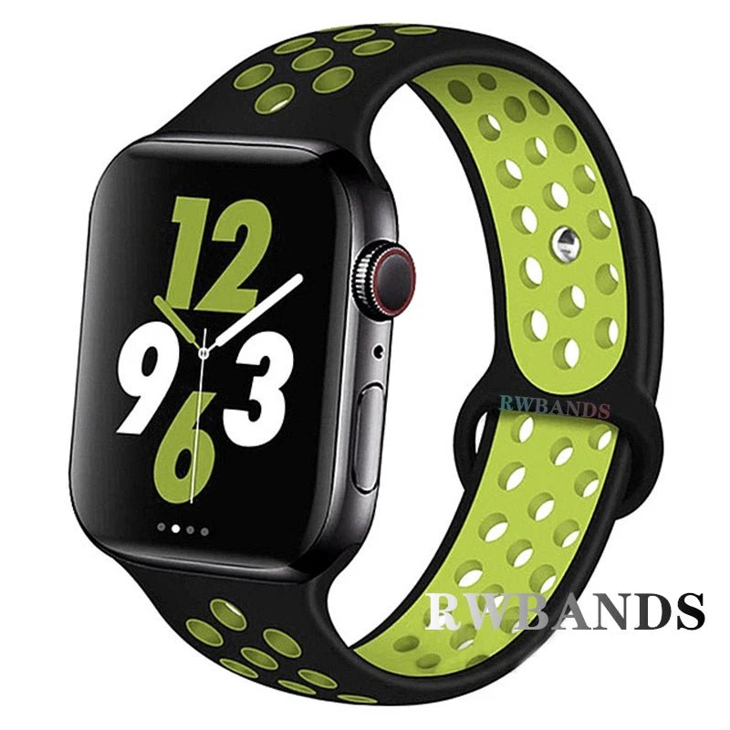 Sport Strap for Apple Watch Series 3–10 & Ultra (38–49MM, Breathable Band) - Sales Gear Tech