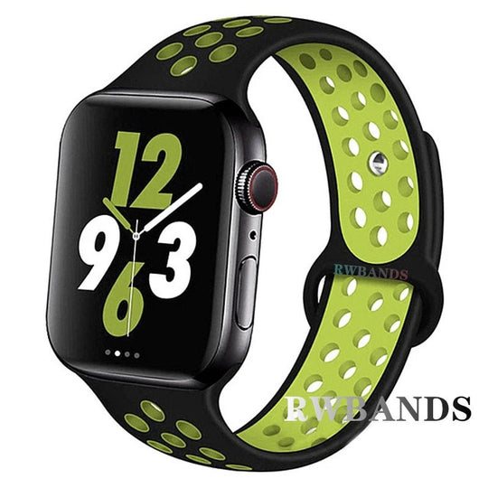 Sport Strap for Apple Watch Series 3–10 & Ultra (38–49MM, Breathable Band) - Sales Gear Tech