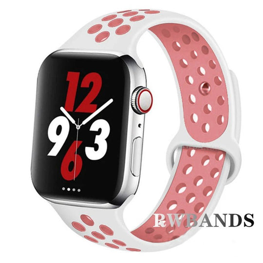 Sport Strap for Apple Watch Series 3–10 & Ultra (38–49MM, Breathable Band) - Sales Gear Tech