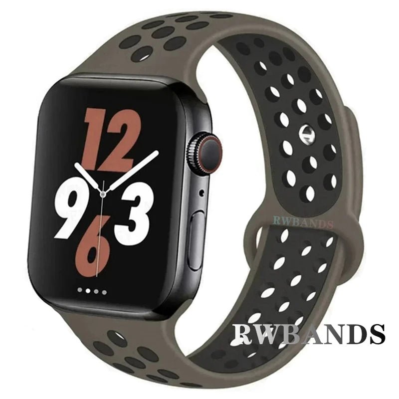 Sport Strap for Apple Watch Series 3–10 & Ultra (38–49MM, Breathable Band) - Sales Gear Tech