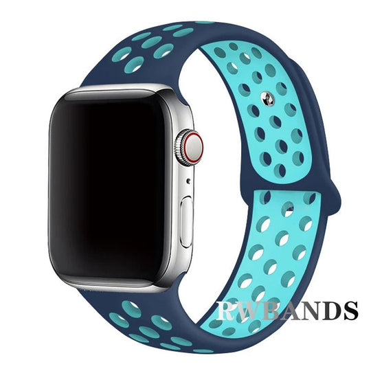 Sport Strap for Apple Watch Series 3–10 & Ultra (38–49MM, Breathable Band) - Sales Gear Tech