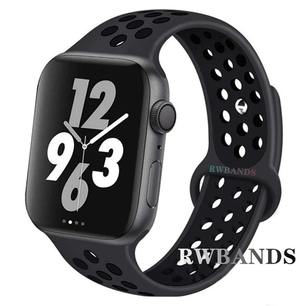 Sport Strap for Apple Watch Series 3–10 & Ultra (38–49MM, Breathable Band) - Sales Gear Tech