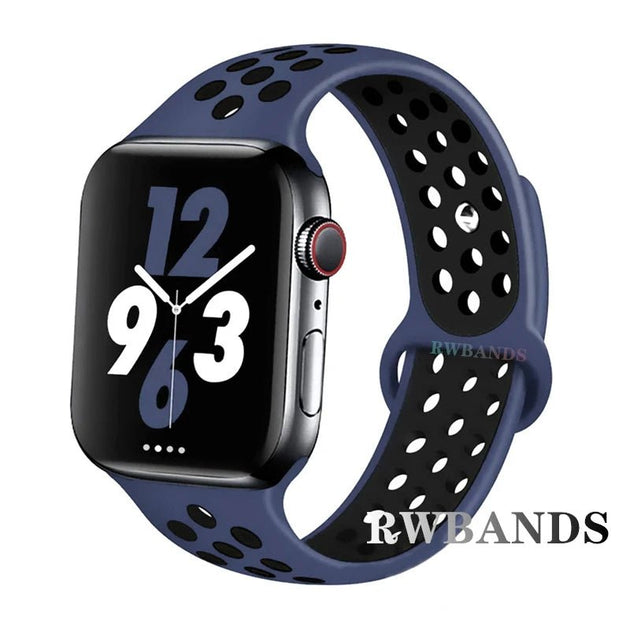Sport Strap for Apple Watch Series 3–10 & Ultra (38–49MM, Breathable Band) - Sales Gear Tech