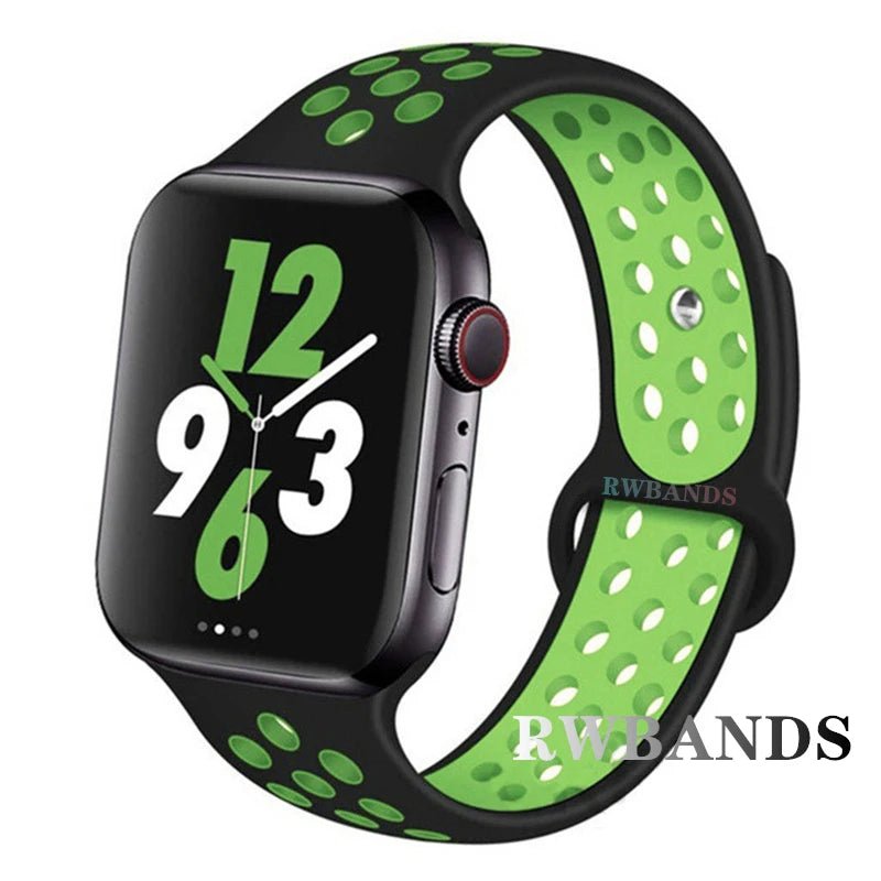 Sport Strap for Apple Watch Series 3–10 & Ultra (38–49MM, Breathable Band) - Sales Gear Tech