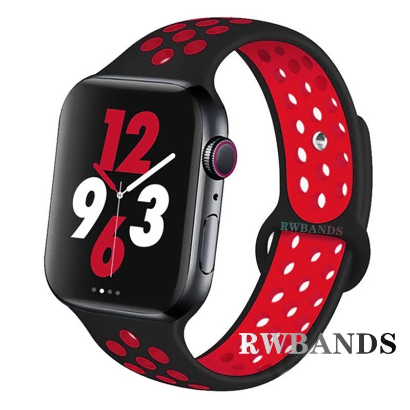 Sport Strap for Apple Watch Series 3–10 & Ultra (38–49MM, Breathable Band) - Sales Gear Tech