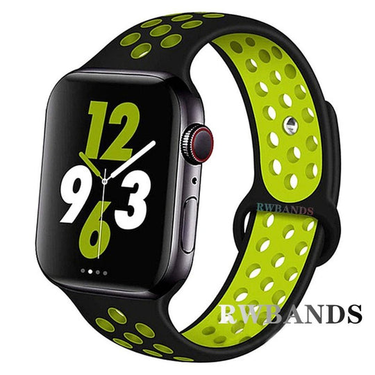 Sport Strap for Apple Watch Series 3–10 & Ultra (38–49MM, Breathable Band) - Sales Gear Tech
