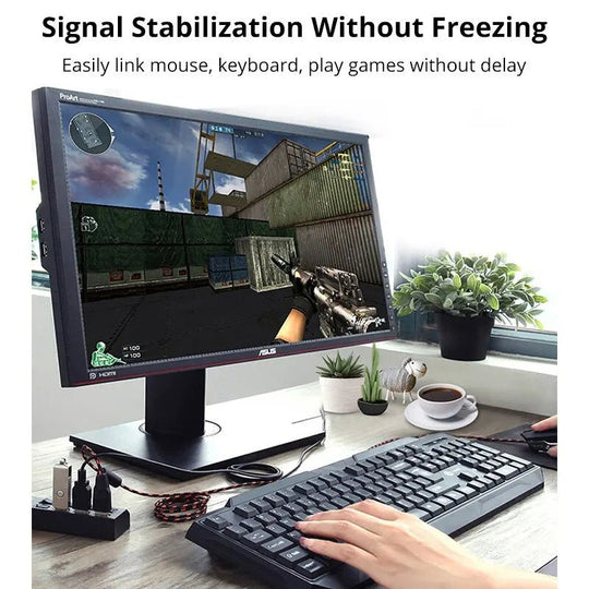 Switch Extension Hub 7 - port USB2.0 Hub Computer USB Extension Hub One - Sales Gear Tech