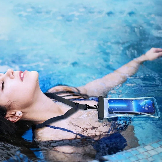 Universal Waterproof Phone Case Underwater Pouch for iPhone & Samsung (Up to 6.7") - Sales Gear Tech
