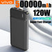 VIVO 50000mAh Power Bank 120W Super Fast Charger for iPhone & Samsung - Sales Gear Tech