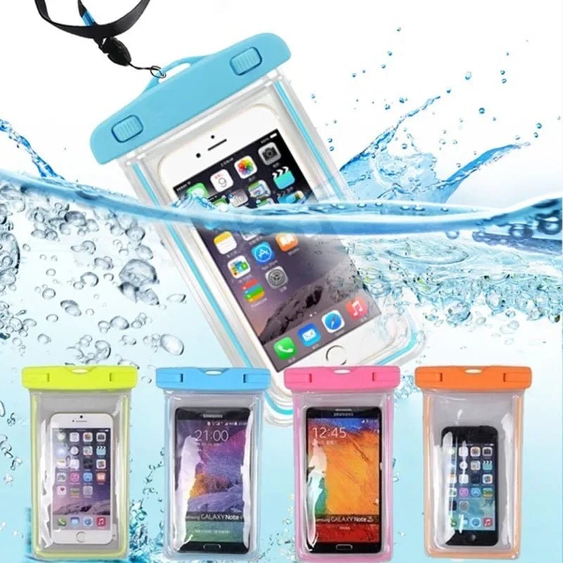 Waterproof Phone Pouch 6" Dry Bag for Swimming, Diving, Beach & Skiing - Sales Gear Tech