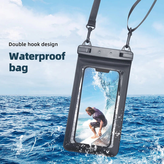 Waterproof Phone Pouch Swim Bag Case for iPhone, Huawei, Xiaomi, Redmi - Sales Gear Tech