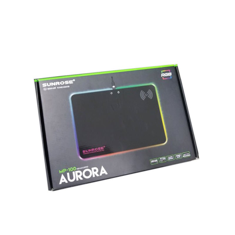 Wireless Charging Luminous Mouse Pad - Sales Gear Tech