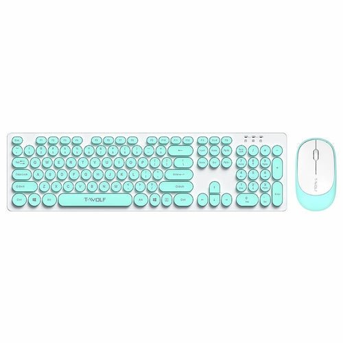 Wireless Set Keyboard And Mouse Office Notebook - Sales Gear Tech