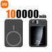 Xiaomi 100000mAh Magnetic Power Bank Wireless Fast Charger for MagSafe, iPhone, Samsung, Huawei - Sales Gear Tech