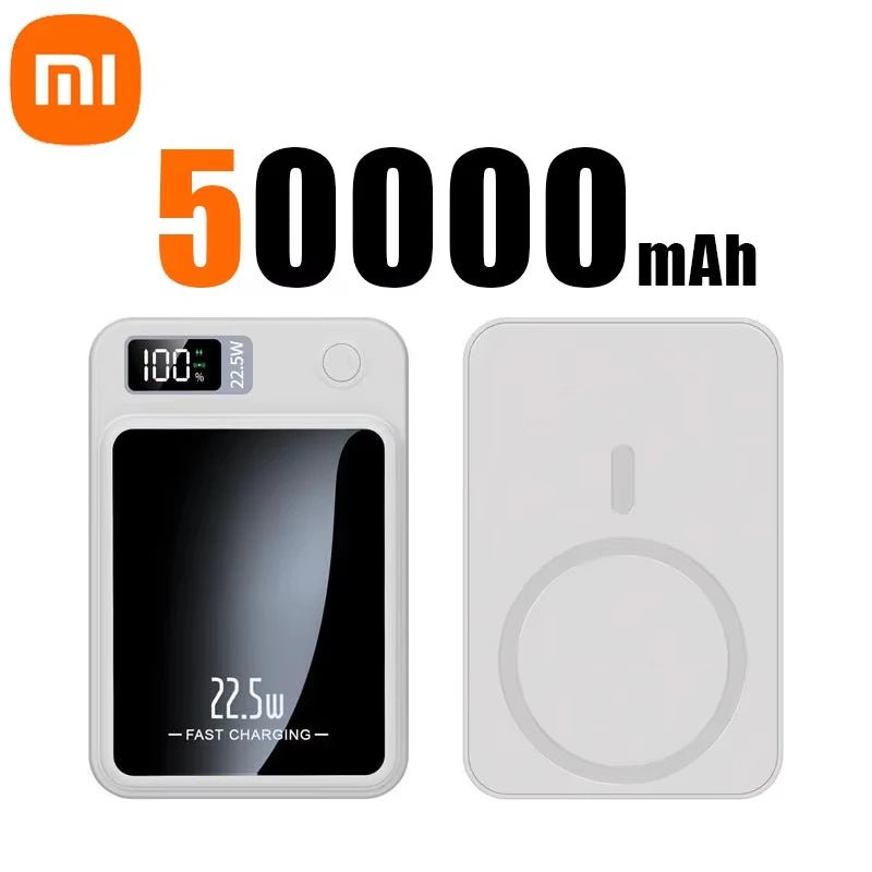 Xiaomi 100000mAh Magnetic Power Bank Wireless Fast Charger for MagSafe, iPhone, Samsung, Huawei - Sales Gear Tech
