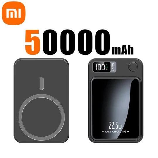 Xiaomi 100000mAh Magnetic Power Bank Wireless Fast Charger for MagSafe, iPhone, Samsung, Huawei - Sales Gear Tech