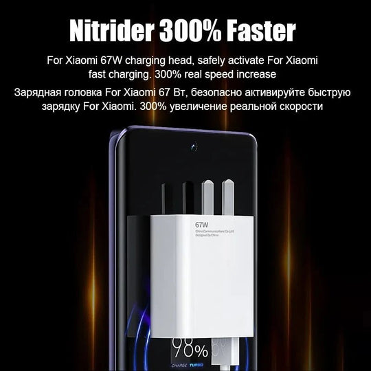 Xiaomi Original 67W USB - C Super Fast Charger For Mi 12/11, POCO X5/X4 Pro, Redmi Note 9/10/11 - Sales Gear Tech