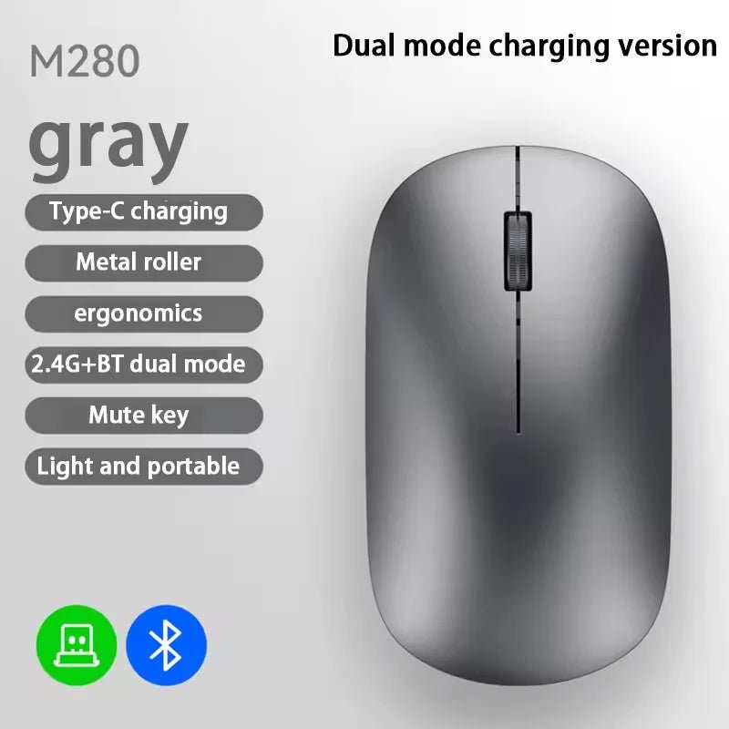 Xiaomi Wireless Mouse Silent Click, Type - C Charging, Portable & Ergonomic for Office & Laptop - Sales Gear Tech