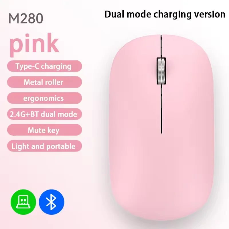Xiaomi Wireless Mouse Silent Click, Type - C Charging, Portable & Ergonomic for Office & Laptop - Sales Gear Tech