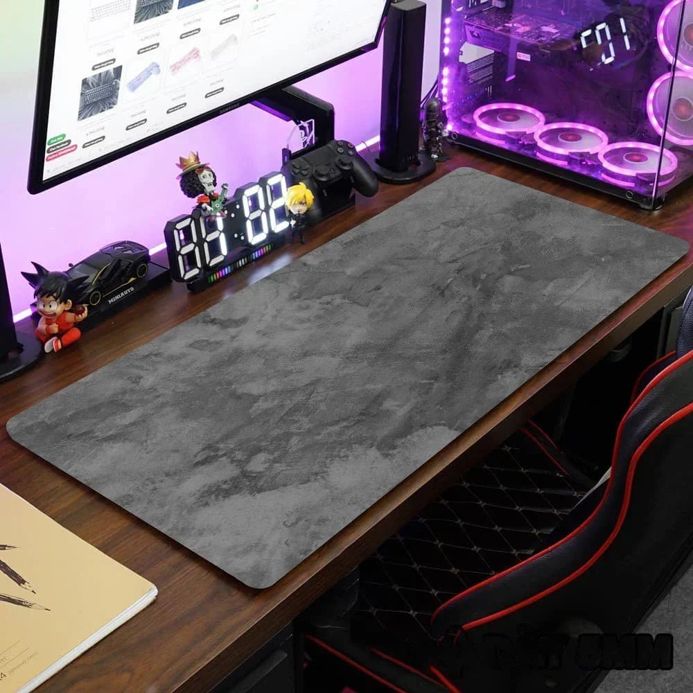XXL Desk Mat 900×400mm Grey Gaming Mouse Pad for Keyboard & Desktop Setup - Sales Gear Tech