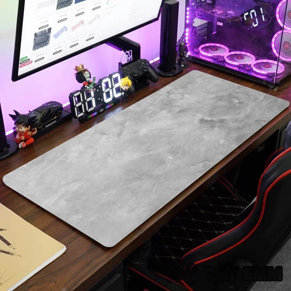 XXL Desk Mat 900×400mm Grey Gaming Mouse Pad for Keyboard & Desktop Setup - Sales Gear Tech