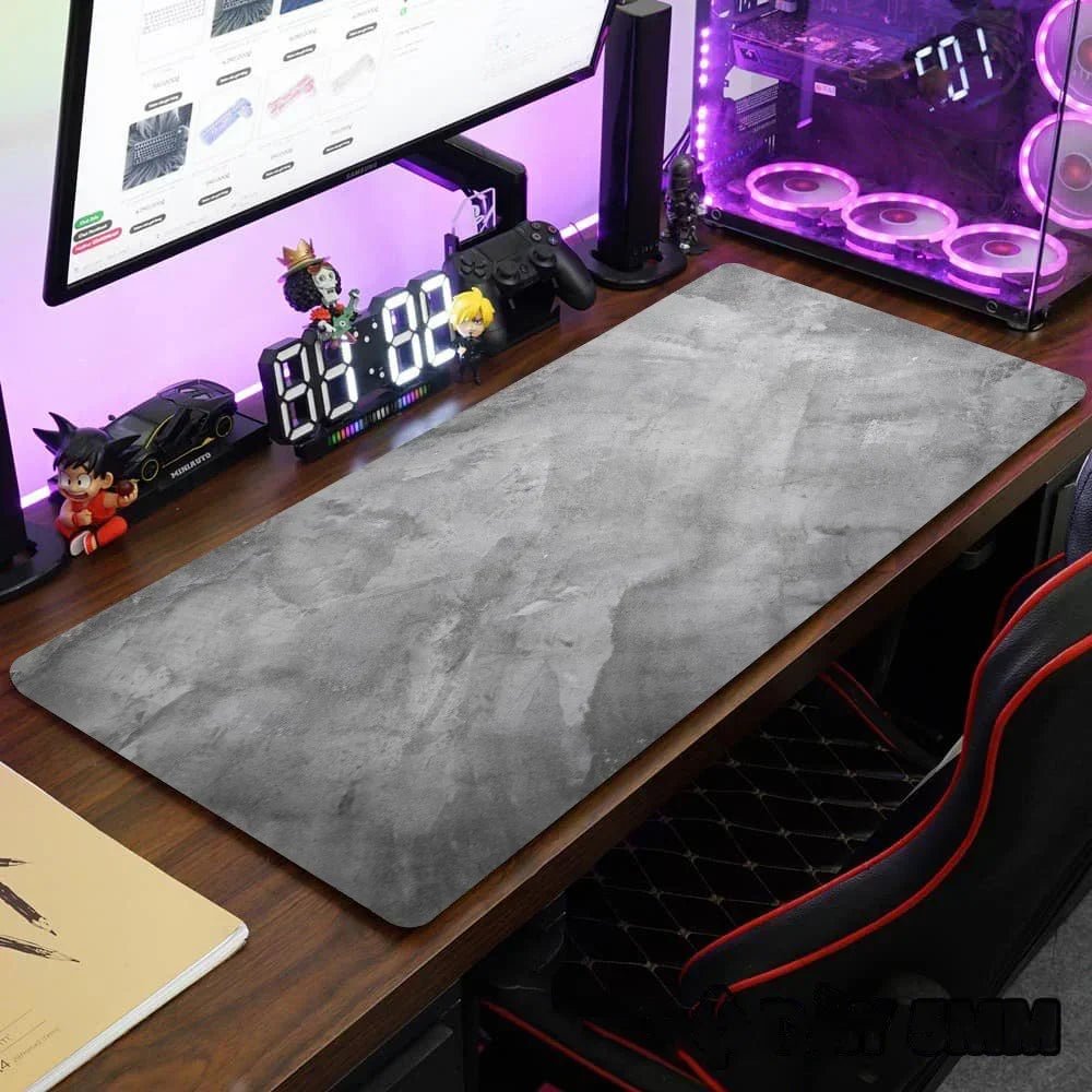 XXL Desk Mat 900×400mm Grey Gaming Mouse Pad for Keyboard & Desktop Setup - Sales Gear Tech