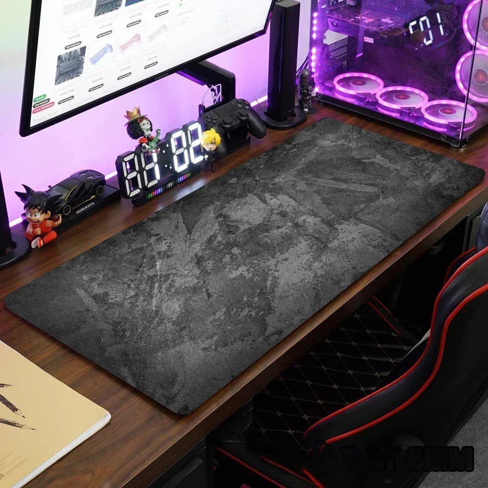 XXL Desk Mat 900×400mm Grey Gaming Mouse Pad for Keyboard & Desktop Setup - Sales Gear Tech